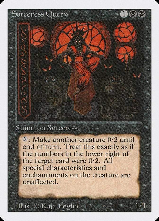 Magic: The Gathering MTG Single Sorceress Queen [Revised Edition]