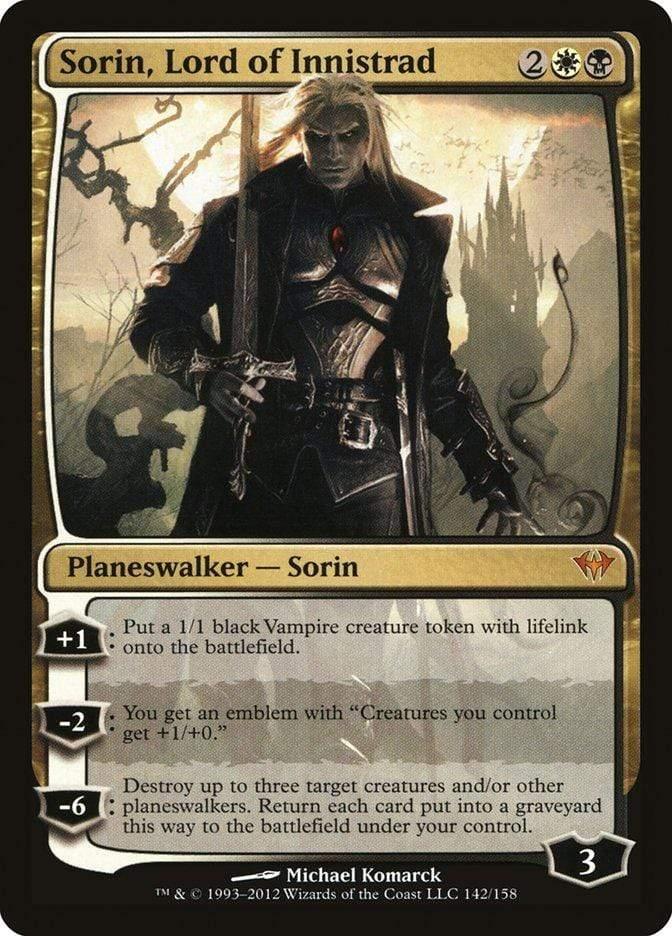 Magic: The Gathering MTG Single Sorin, Lord of Innistrad [Dark Ascension]