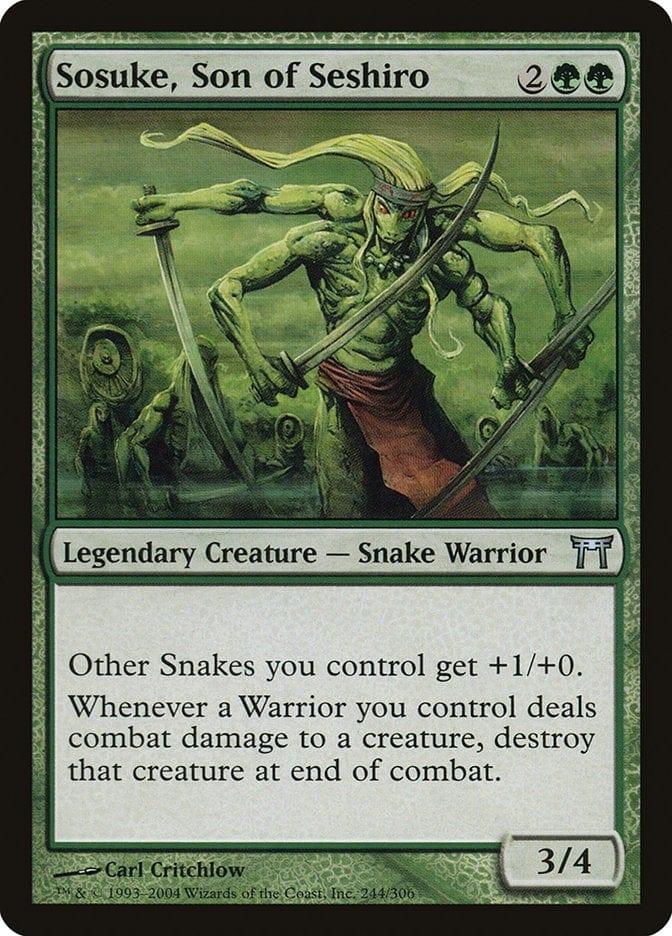 Magic: The Gathering MTG Single Sosuke, Son of Seshiro [Champions of Kamigawa]