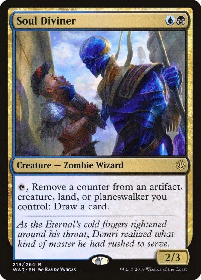 Magic: The Gathering MTG Single Soul Diviner (Promo Pack) [War of the Spark Promos]