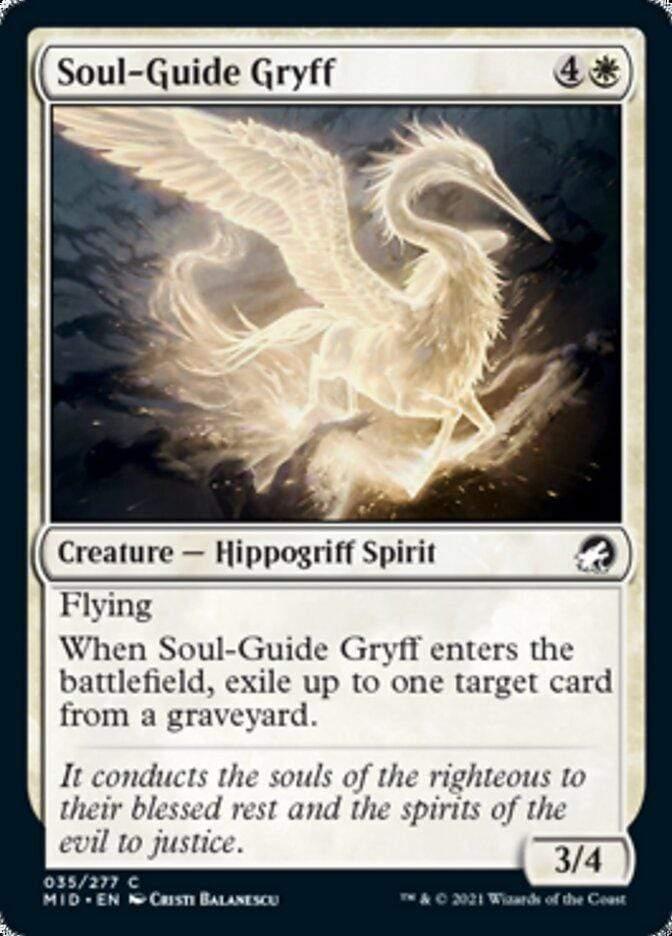 Magic: The Gathering MTG Single Soul-Guide Gryff [Innistrad: Midnight Hunt]