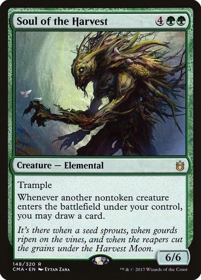 Magic: The Gathering MTG Single Soul of the Harvest [Commander Anthology]
