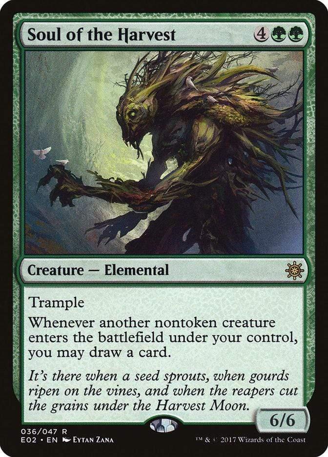 Magic: The Gathering MTG Single Soul of the Harvest [Explorers of Ixalan]