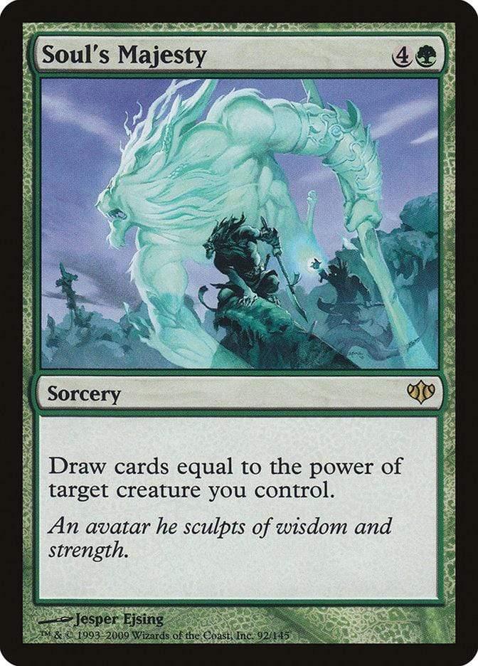 Magic: The Gathering MTG Single Soul's Majesty [Conflux]