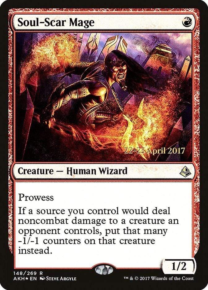 Magic: The Gathering MTG Single Soul-Scar Mage  [Amonkhet Prerelease Promos]