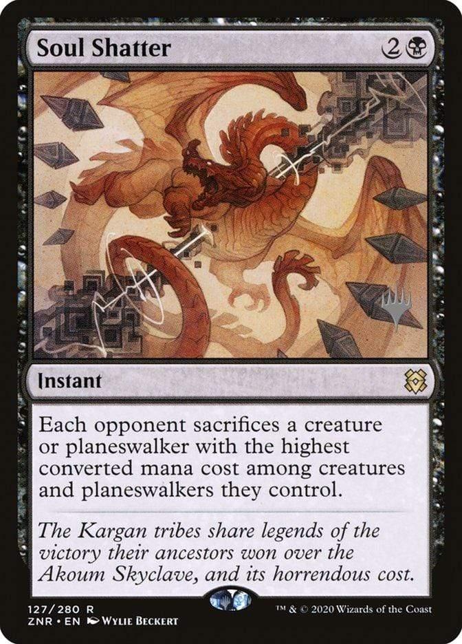Magic: The Gathering MTG Single Soul Shatter (Promo Pack) [Zendikar Rising Promos]