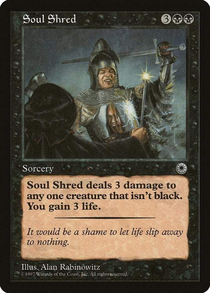 Magic: The Gathering MTG Single Soul Shred [Portal]