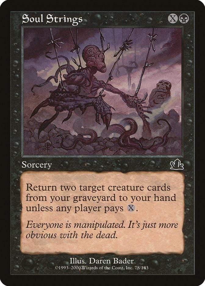Magic: The Gathering MTG Single Soul Strings [Prophecy]