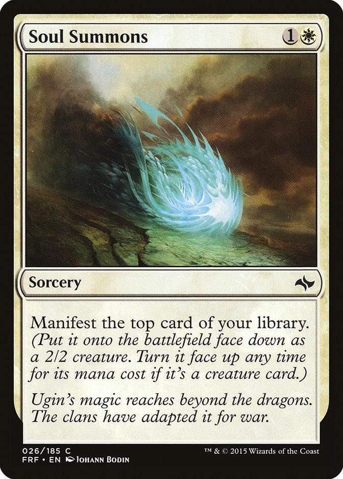 Magic: The Gathering MTG Single Soul Summons [Fate Reforged]