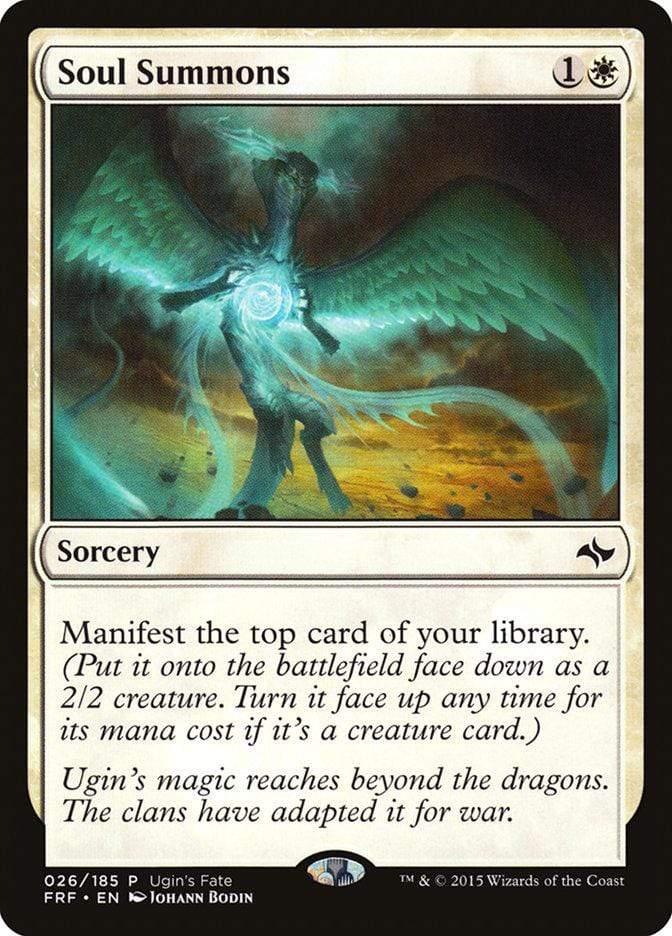 Magic: The Gathering MTG Single Soul Summons [Ugin's Fate]