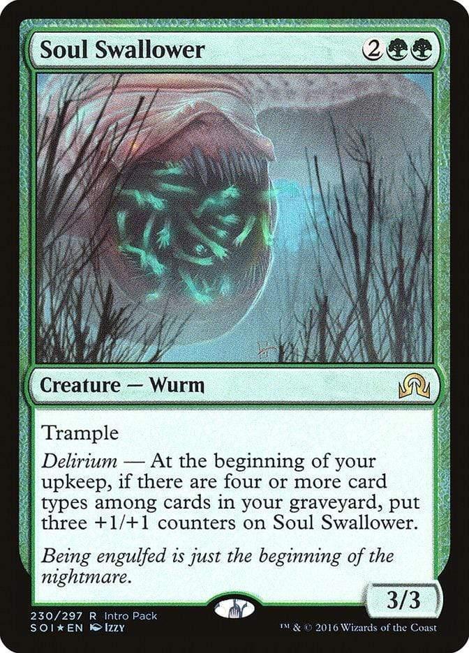 Magic: The Gathering MTG Single Soul Swallower (Intro Pack) [Shadows over Innistrad Promos]
