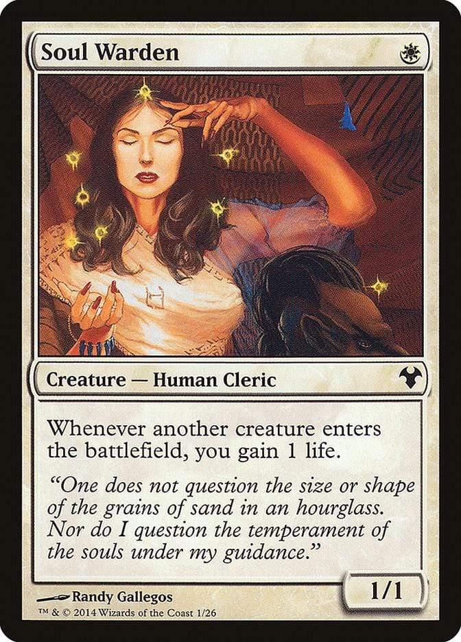 Magic: The Gathering MTG Single Soul Warden [Modern Event Deck 2014]