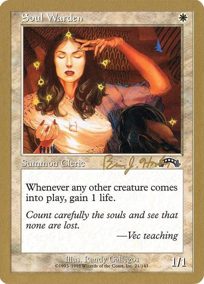 Magic: The Gathering MTG Single Soul Warden [World Championship Decks 1998]