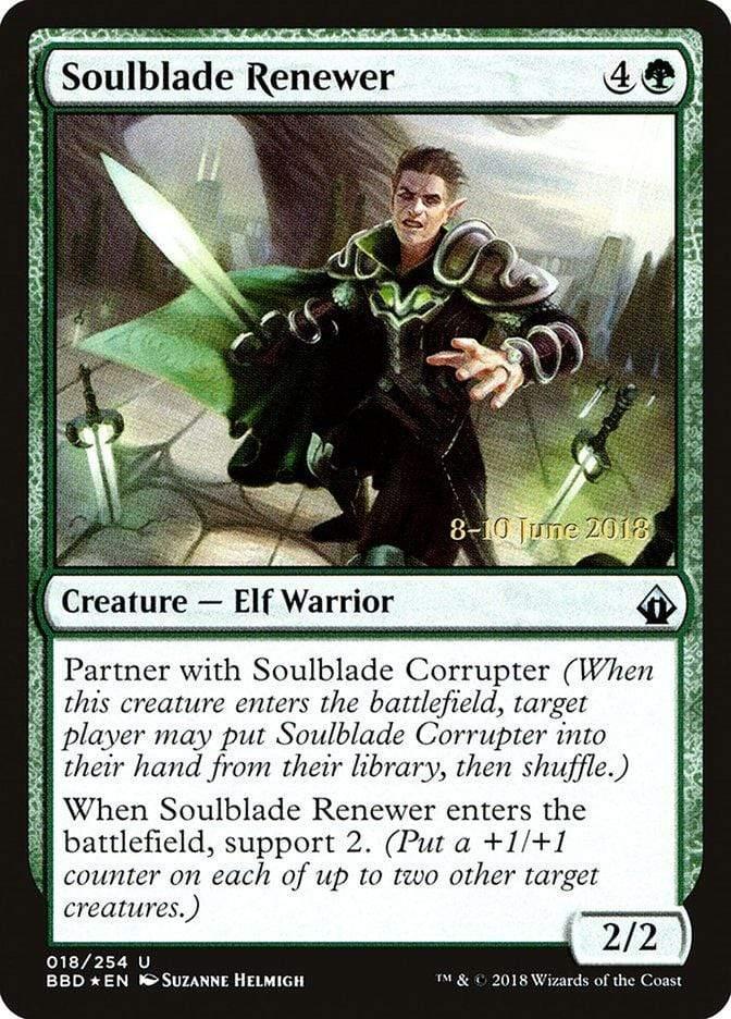 Magic: The Gathering MTG Single Soulblade Renewer  [Battlebond Prerelease Promos]
