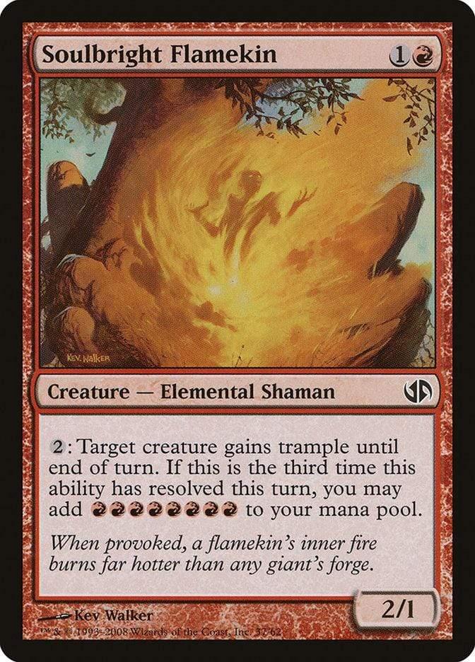 Magic: The Gathering MTG Single Soulbright Flamekin [Duel Decks: Jace vs. Chandra]