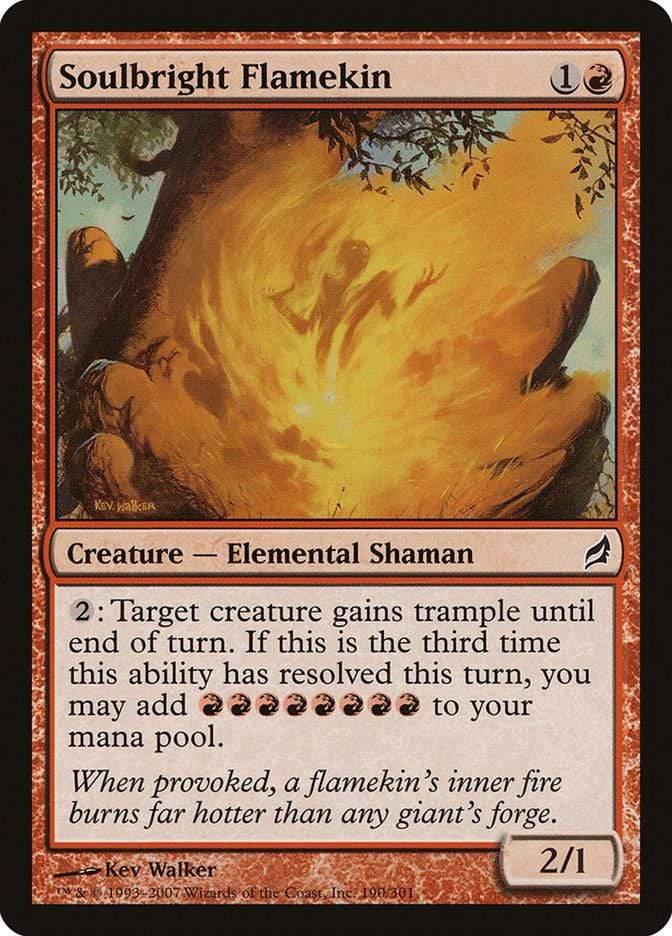 Magic: The Gathering MTG Single Soulbright Flamekin [Lorwyn]
