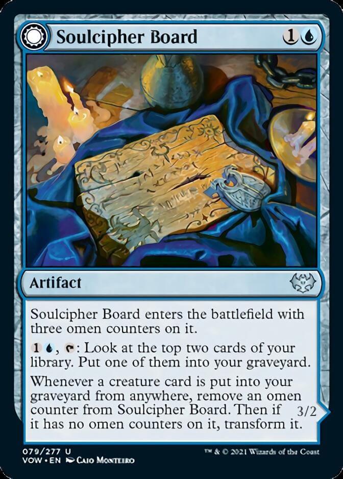 Magic: The Gathering MTG Single Soulcipher Board // Cipherbound Spirit [Innistrad: Crimson Vow]