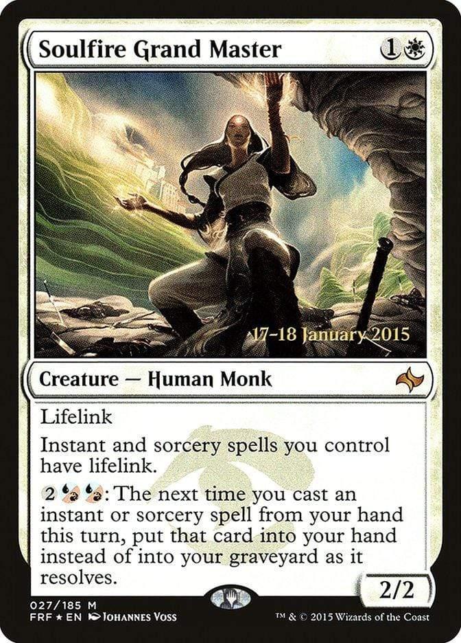 Magic: The Gathering MTG Single Soulfire Grand Master  [Fate Reforged Prerelease Promos]
