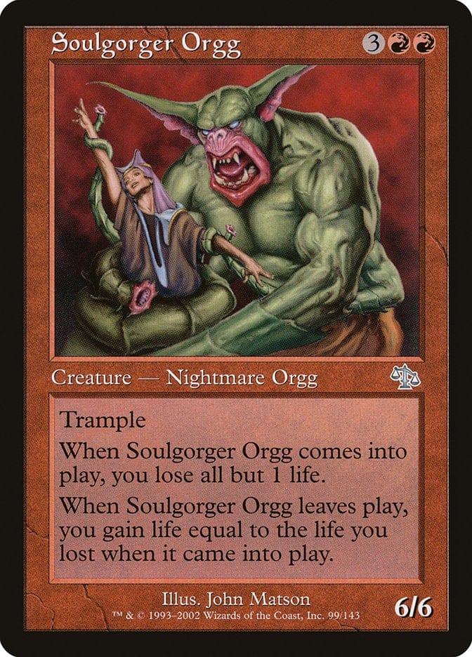 Magic: The Gathering MTG Single Soulgorger Orgg [Judgment]