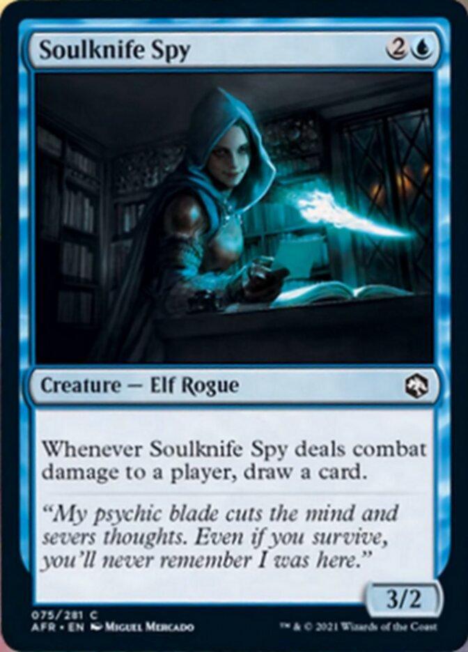 Magic: The Gathering MTG Single Soulknife Spy [Dungeons & Dragons: Adventures in the Forgotten Realms]
