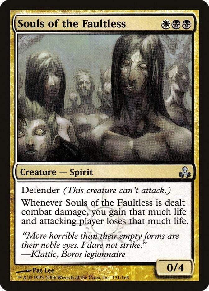 Magic: The Gathering MTG Single Souls of the Faultless [Guildpact]