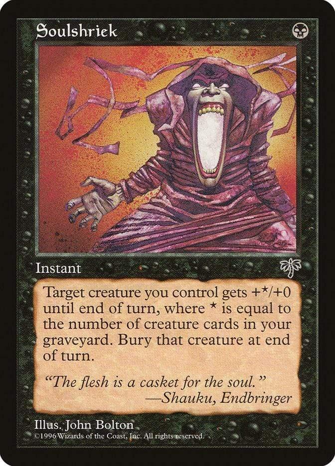 Magic: The Gathering MTG Single Soulshriek [Mirage]