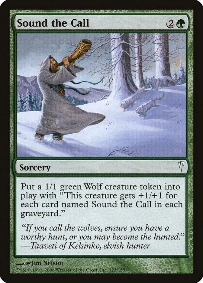 Magic: The Gathering MTG Single Sound the Call [Coldsnap]