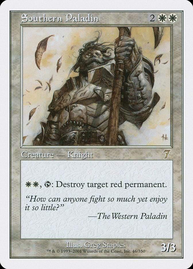 Magic: The Gathering MTG Single Southern Paladin [Seventh Edition]