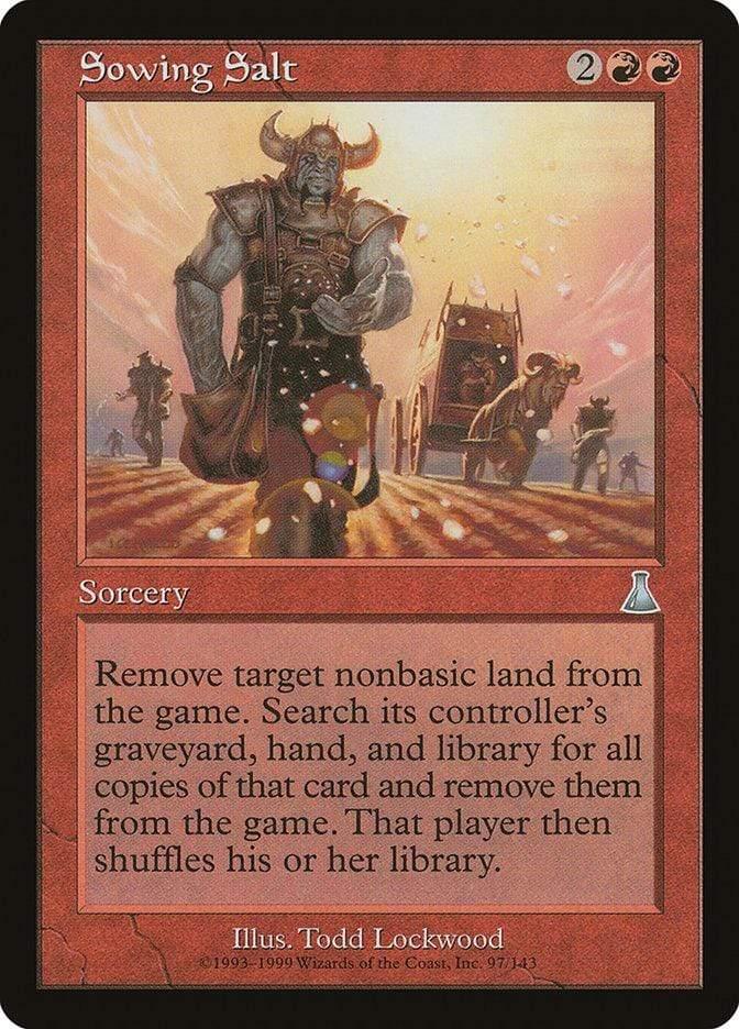 Magic: The Gathering MTG Single Sowing Salt [Urza's Destiny]