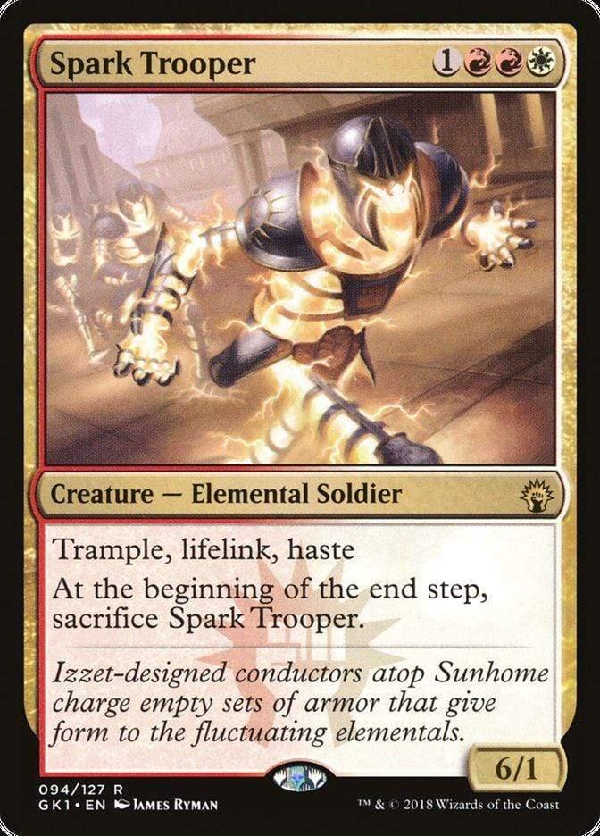 Magic: The Gathering MTG Single Spark Trooper [Guilds of Ravnica Guild Kit]