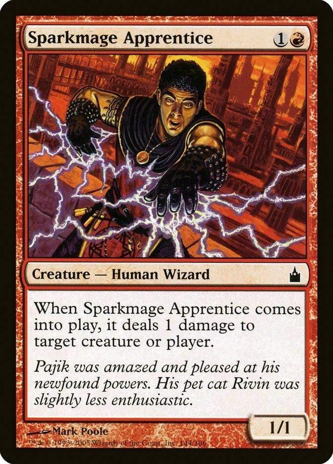 Magic: The Gathering MTG Single Sparkmage Apprentice [Ravnica: City of Guilds]