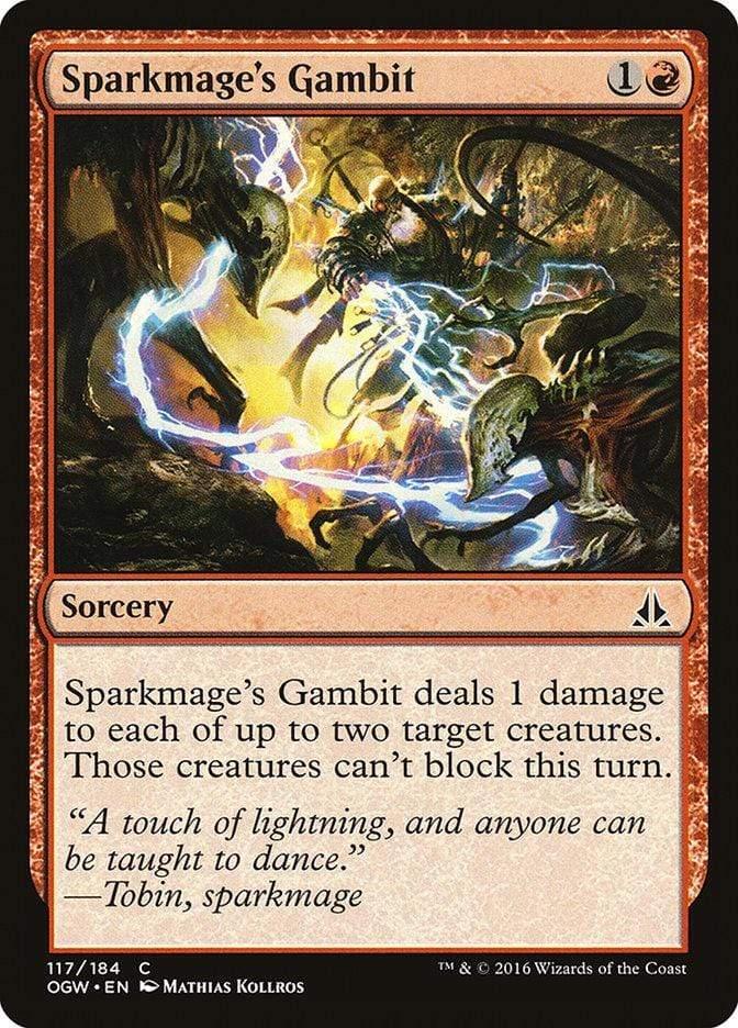 Magic: The Gathering MTG Single Sparkmage's Gambit [Oath of the Gatewatch]