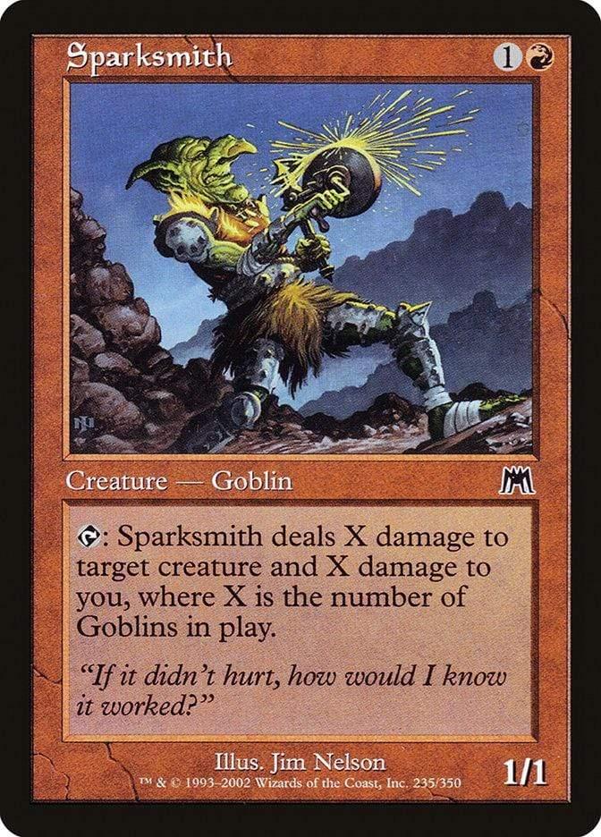 Magic: The Gathering MTG Single Sparksmith [Onslaught]