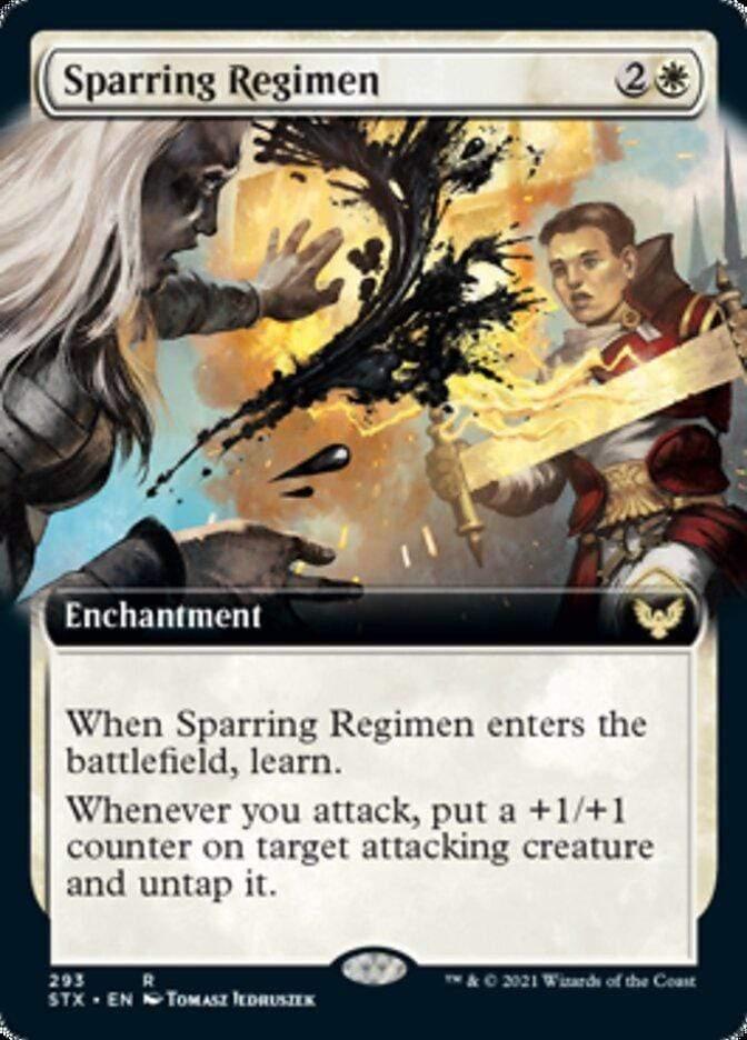 Magic: The Gathering MTG Single Sparring Regimen (Extended) [Strixhaven: School of Mages]