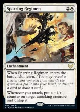 Magic: The Gathering MTG Single Sparring Regimen [Strixhaven: School of Mages]