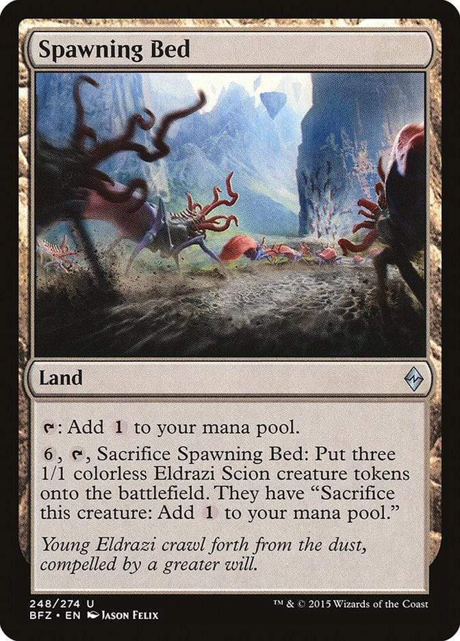 Magic: The Gathering MTG Single Spawning Bed [Battle for Zendikar]