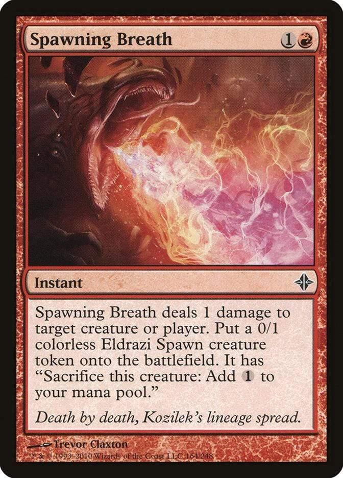 Magic: The Gathering MTG Single Spawning Breath [Rise of the Eldrazi]