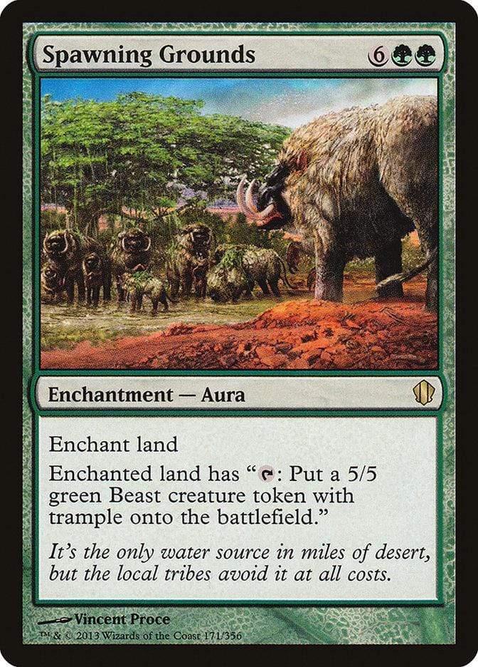 Magic: The Gathering MTG Single Spawning Grounds [Commander 2013]
