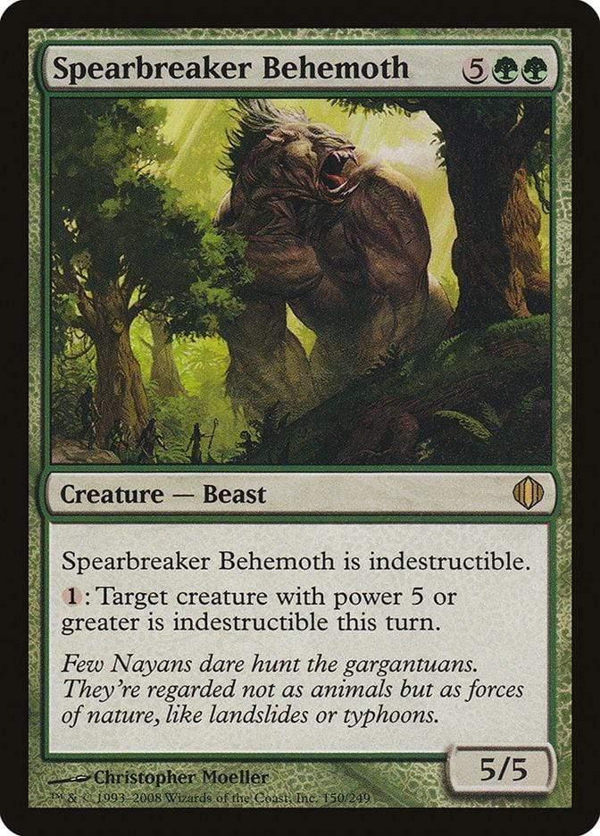 Magic: The Gathering MTG Single Spearbreaker Behemoth [Shards of Alara]
