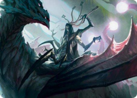 Magic: The Gathering MTG Single Specter of the Fens Art Card [Strixhaven: School of Mages Art Series]