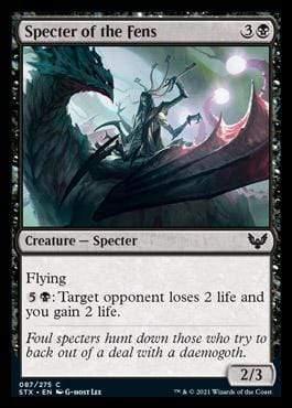 Magic: The Gathering MTG Single Specter of the Fens [Strixhaven: School of Mages]
