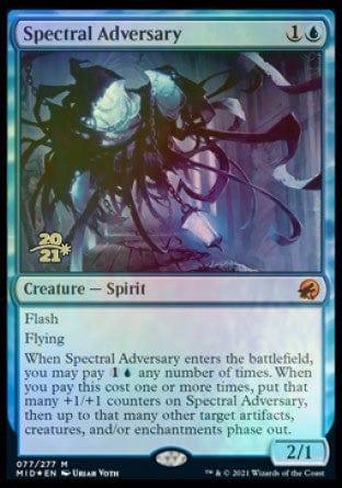 Magic: The Gathering MTG Single Spectral Adversary [Innistrad: Midnight Hunt Prerelease Promos]