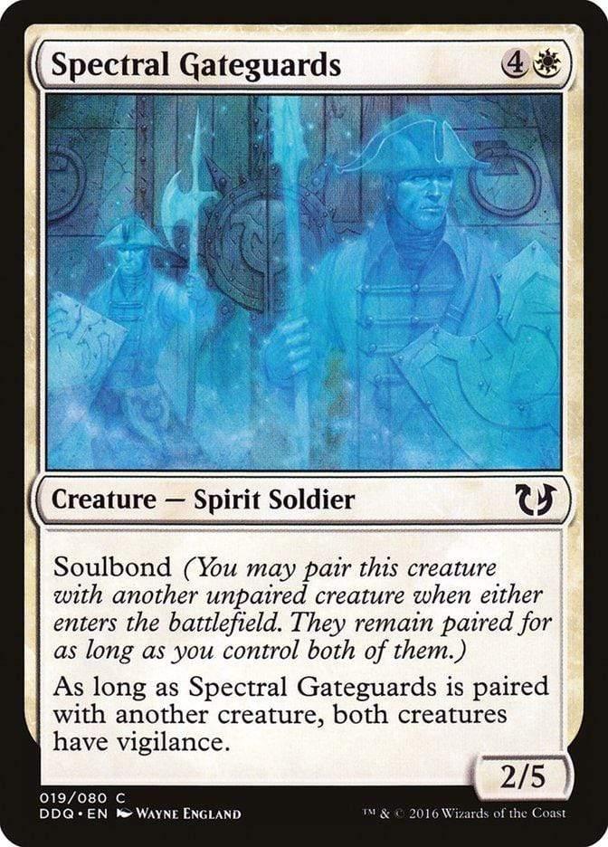 Magic: The Gathering MTG Single Spectral Gateguards [Duel Decks: Blessed vs. Cursed]