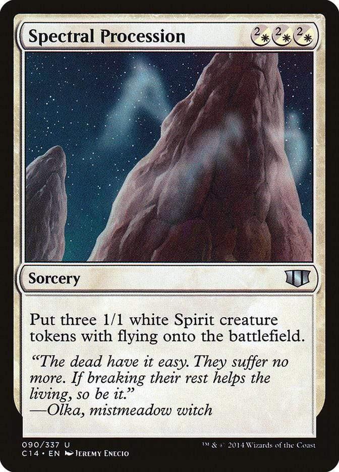 Magic: The Gathering MTG Single Spectral Procession [Commander 2014]