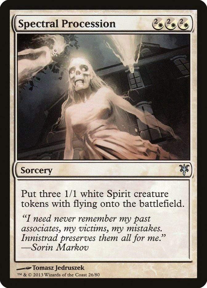 Magic: The Gathering MTG Single Spectral Procession [Duel Decks: Sorin vs. Tibalt]