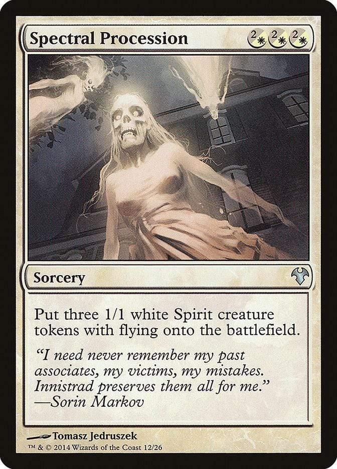 Magic: The Gathering MTG Single Spectral Procession [Modern Event Deck 2014]