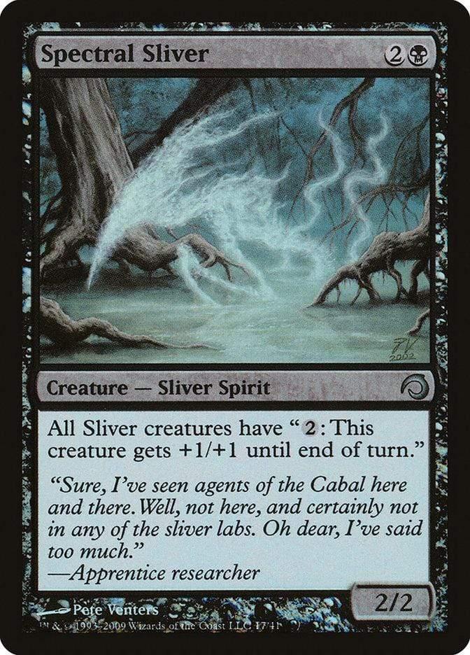 Magic: The Gathering MTG Single Spectral Sliver [Premium Deck Series: Slivers]