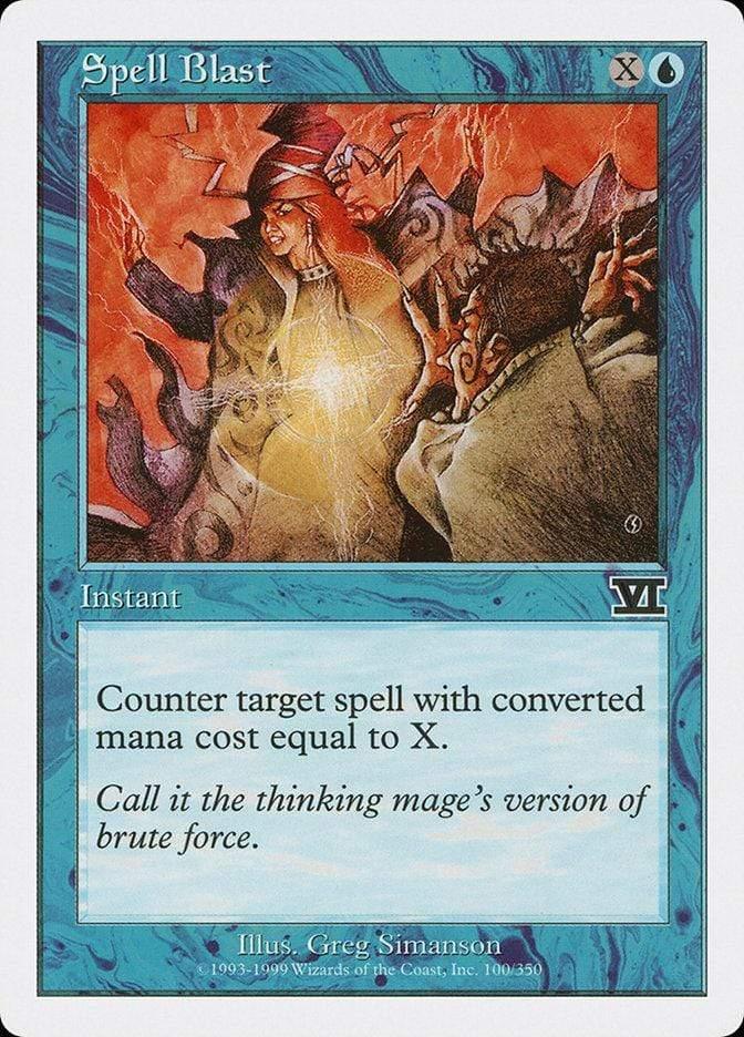 Magic: The Gathering MTG Single Spell Blast [Classic Sixth Edition]