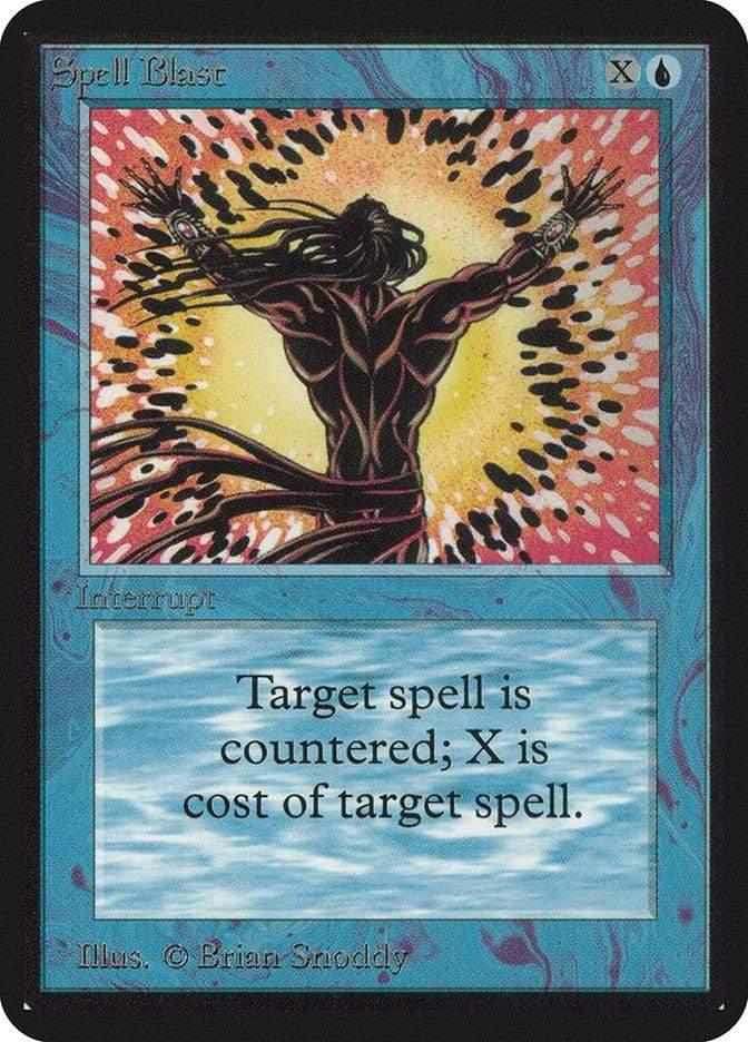 Magic: The Gathering MTG Single Spell Blast [Limited Edition Alpha]
