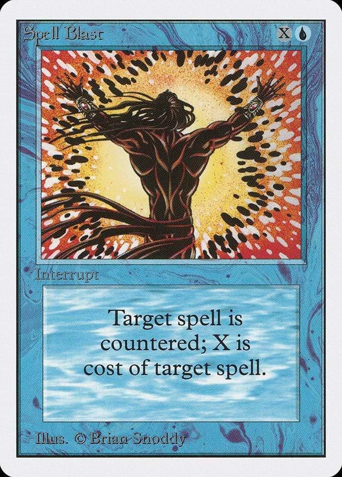 Magic: The Gathering MTG Single Spell Blast [Unlimited Edition]